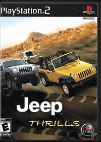 Jeep Thrills Playstation 2  box art